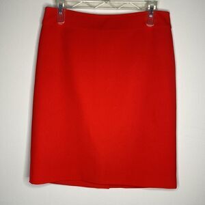 Banana Republic Orange Women’s Pencil Skirt Size 6